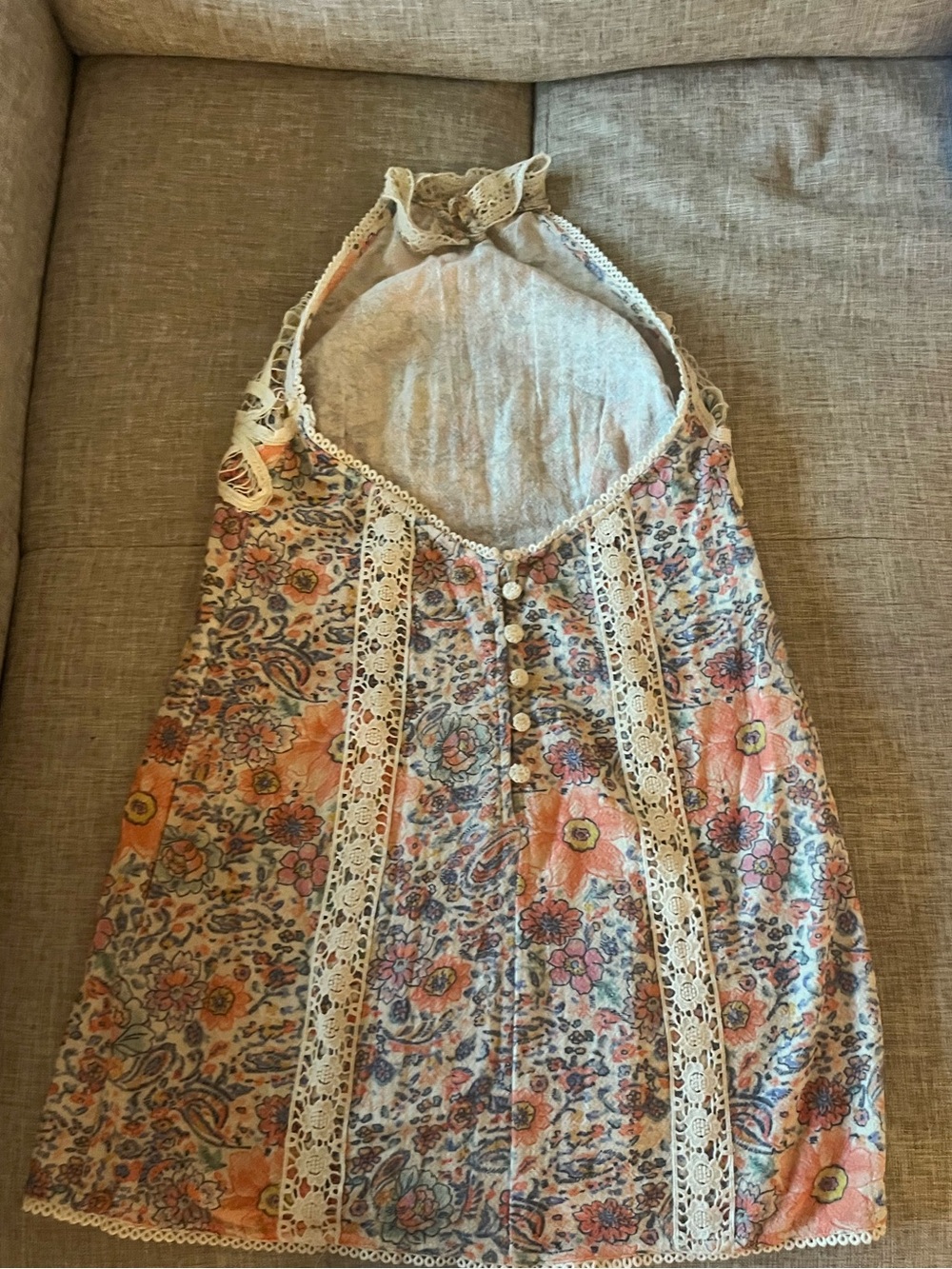 Free People Backless Mini Dress - Picture 2 of 3
